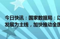 今日快讯：国家数据局：以算力高质量发展赋能经济高质量发展为主线，加快推动全国一体化算力网建设