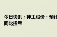今日快讯：神工股份：预计上半年净利润200万元400万元，同比扭亏