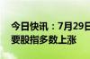 今日快讯：7月29日截至11时30分，亚太主要股指多数上涨