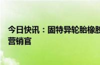 今日快讯：固特异轮胎橡胶公司任命新任首席数字官和首席营销官