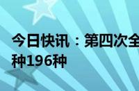 今日快讯：第四次全国中药资源普查发现新物种196种