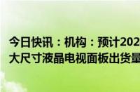 今日快讯：机构：预计2024年中国大陆显示面板厂商推动超大尺寸液晶电视面板出货量同比增长35%