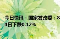 今日快讯：国家发改委：8月21日猪粮比价为8.55，比8月14日下跌0.12%