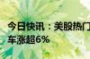 今日快讯：美股热门中概股涨跌不一，小鹏汽车涨超6%