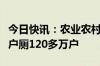 今日快讯：农业农村部：上半年开工建设农村户厕120多万户