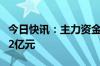 今日快讯：主力资金监控：常山北明净流入超2亿元