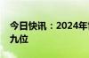 今日快讯：2024年世界人才排名香港升至第九位