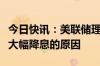 今日快讯：美联储理事沃勒：通胀数据是支持大幅降息的原因