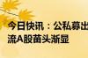 今日快讯：公私募出海频寻“金主”，外资回流A股苗头渐显