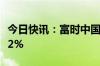 今日快讯：富时中国A50指数期货跌幅扩大至2%