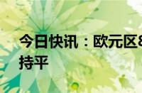 今日快讯：欧元区8月失业率为6.4%，环比持平