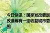 今日快讯：国家发改委副主任刘苏社：研究将老旧街区厂区改造等有一定收益城市更新项目纳入地方政府专项债支持范围