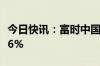 今日快讯：富时中国A50指数期货跌幅扩大至6%