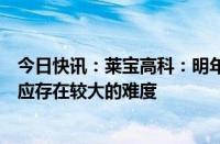 今日快讯：莱宝高科：明年实现玻璃封装载板的批量生产供应存在较大的难度