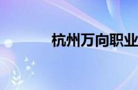 杭州万向职业技术学院怎么样