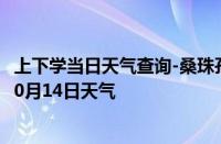 上下学当日天气查询-桑珠孜天气预报日喀则桑珠孜2024年10月14日天气