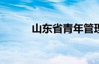 山东省青年管理干部学院怎么样