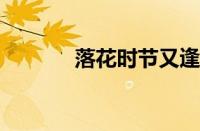 落花时节又逢君是指什么意思