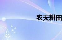 农夫耕田指什么意思