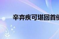 辛弃疾可堪回首佛狸祠下指什么意思