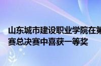 山东城市建设职业学院在第十六届全国大学生房地产策划大赛总决赛中喜获一等奖